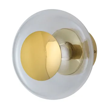 Horizon surface vägglampa - Clear, Ø21 cm - EBB & FLOW