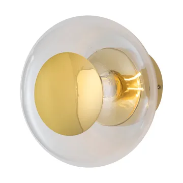 Horizon surface vägglampa - Clear, Ø21 cm - EBB & FLOW