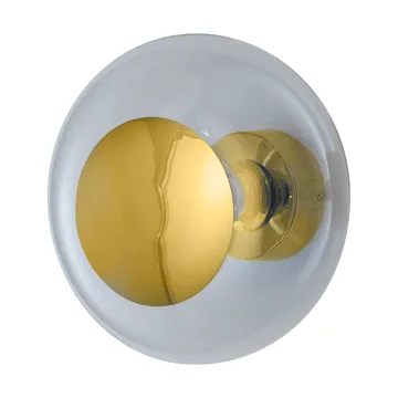 Horizon surface vägglampa - Clear-shiny gold, Ø29 cm - EBB & FLOW