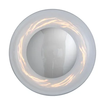 Horizon surface vägglampa - Clear-silver, Ø29 cm - EBB & FLOW