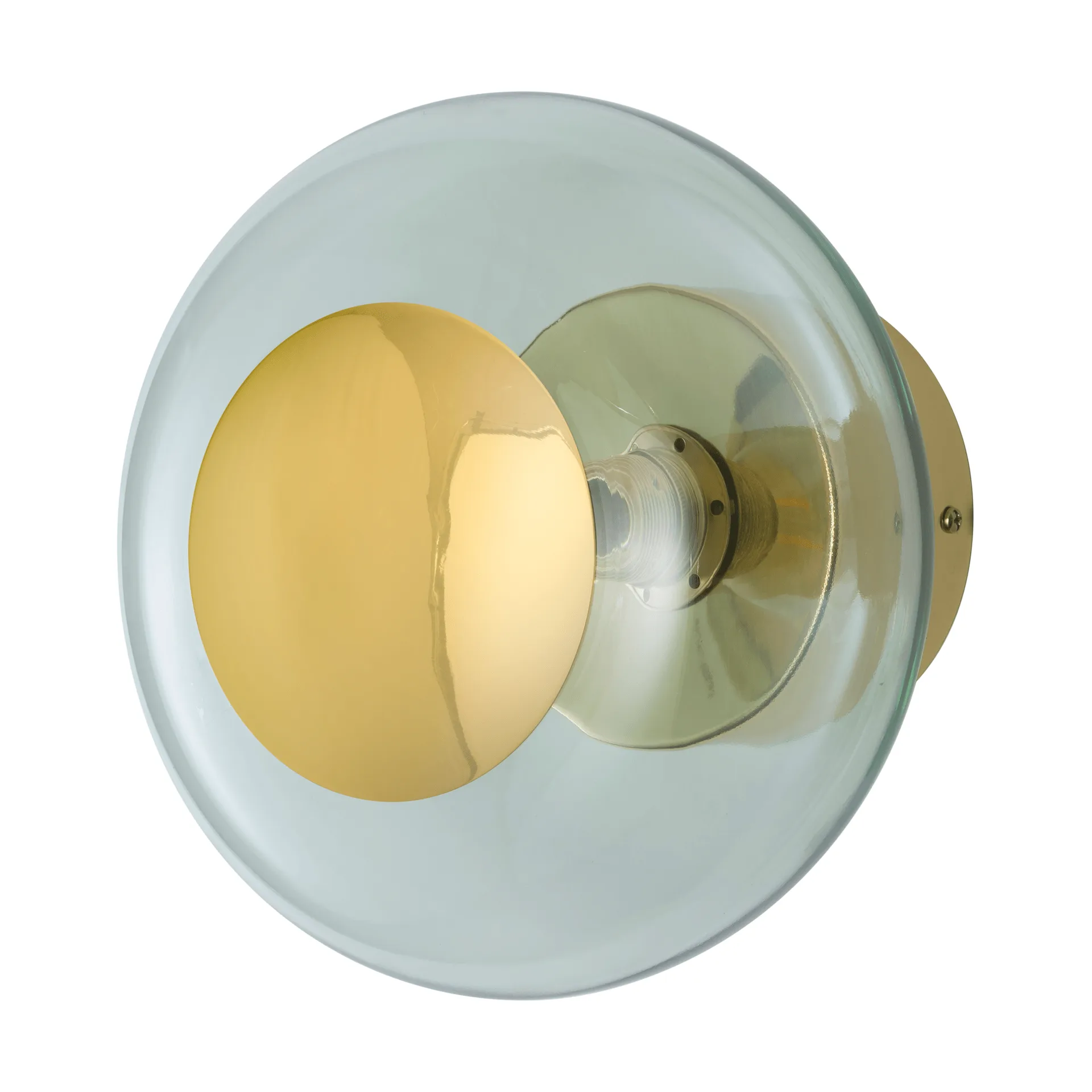 Horizon surface vägglampa, Forest green, Ø21 cm EBB & FLOW