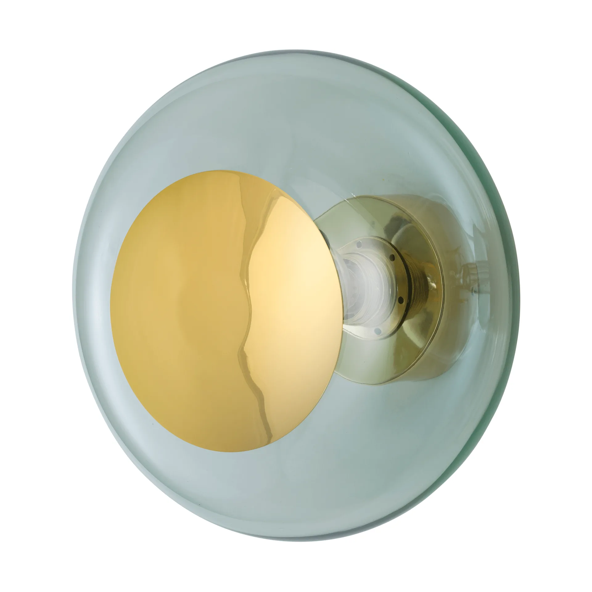 Horizon surface vägglampa, Forest green, Ø29 cm EBB & FLOW