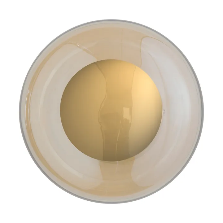 Horizon surface vägglampa - Golden smoke, Ø21 cm - EBB & FLOW