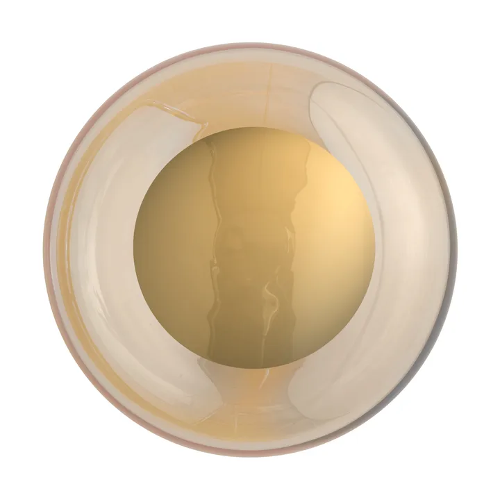 Horizon surface vägglampa - Golden smoke, Ø29 cm - EBB & FLOW