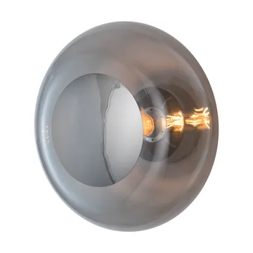 Horizon surface vägglampa - Smokey grey, Ø36 cm - EBB & FLOW