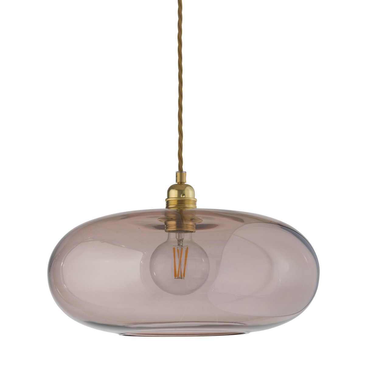 EBB & FLOW Horizon taklampa 36 cm Obsidian | Skandinavisk Design | Taklampor & Pendlar | Lila