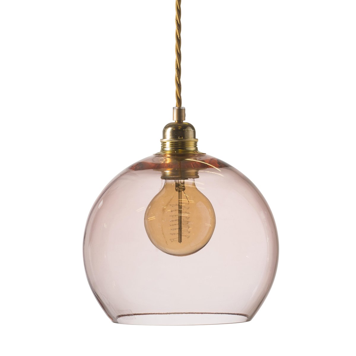 EBB & FLOW Rowan taklampa M, 22 cm bright coral | Skandinavisk Design | Taklampor & Pendlar | Rosa