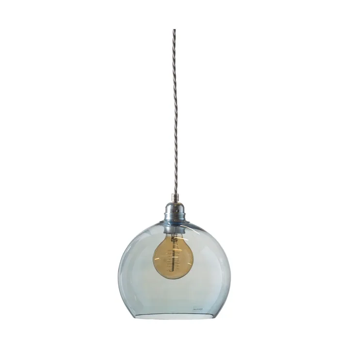 Rowan taklampa M, Ø 22 cm - Topaz blue - EBB & FLOW