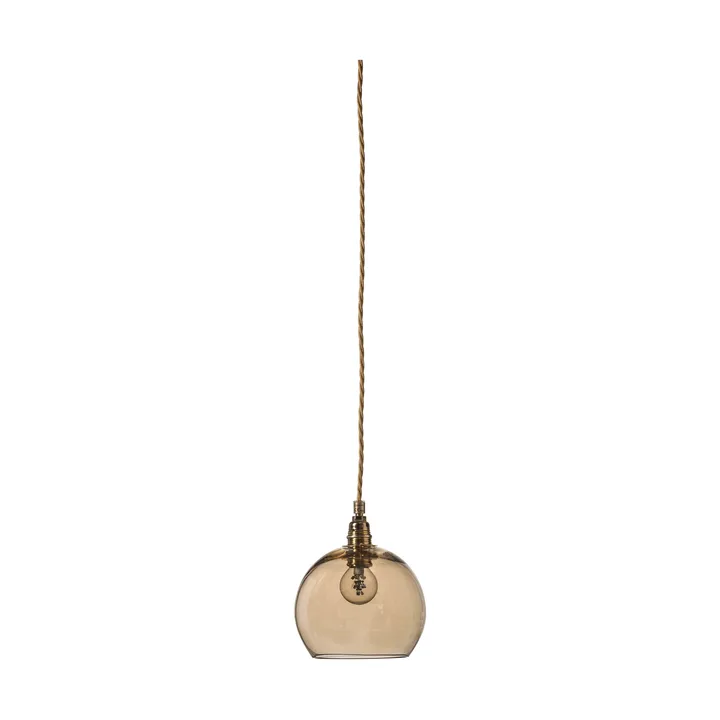 Rowan taklampa S, Ø 15,5 cm - Golden smoke - EBB & FLOW