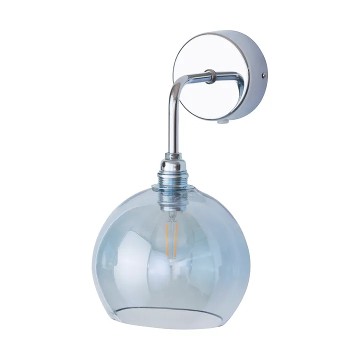 Rowan vägglampa - Topaz blue - EBB & FLOW