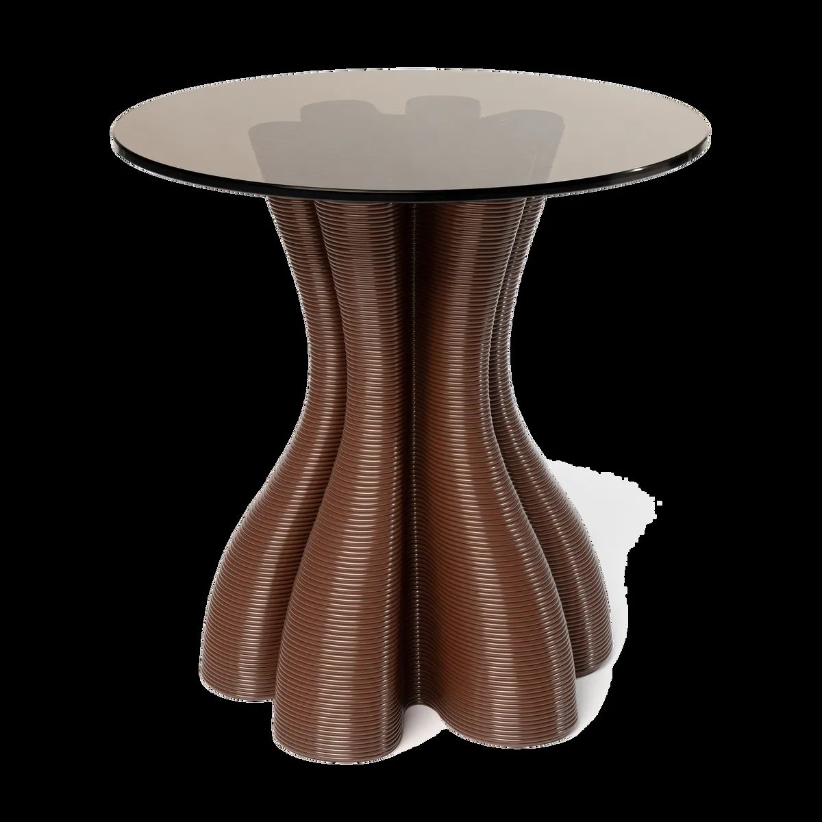 Ekbacken Studios Anemone sidobord Ø50 cm Chocolate