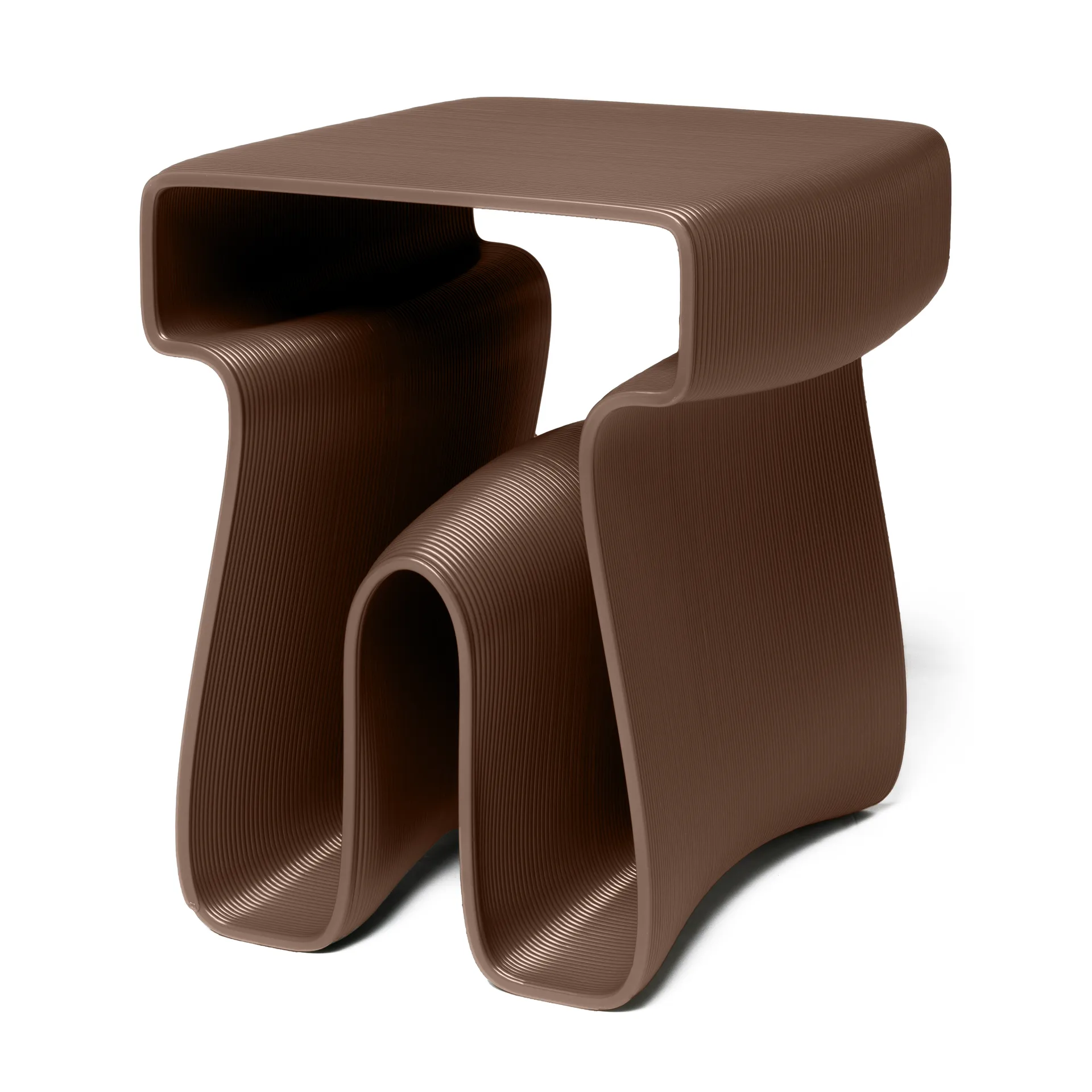 Octopus sidobord 38x40 cm, Chocolate Ekbacken Studios