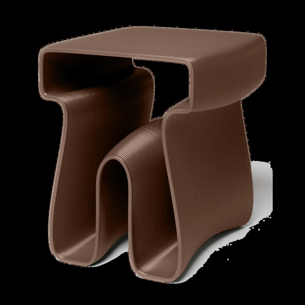 Ekbacken Studios Octopus sidobord 38x40 cm Chocolate