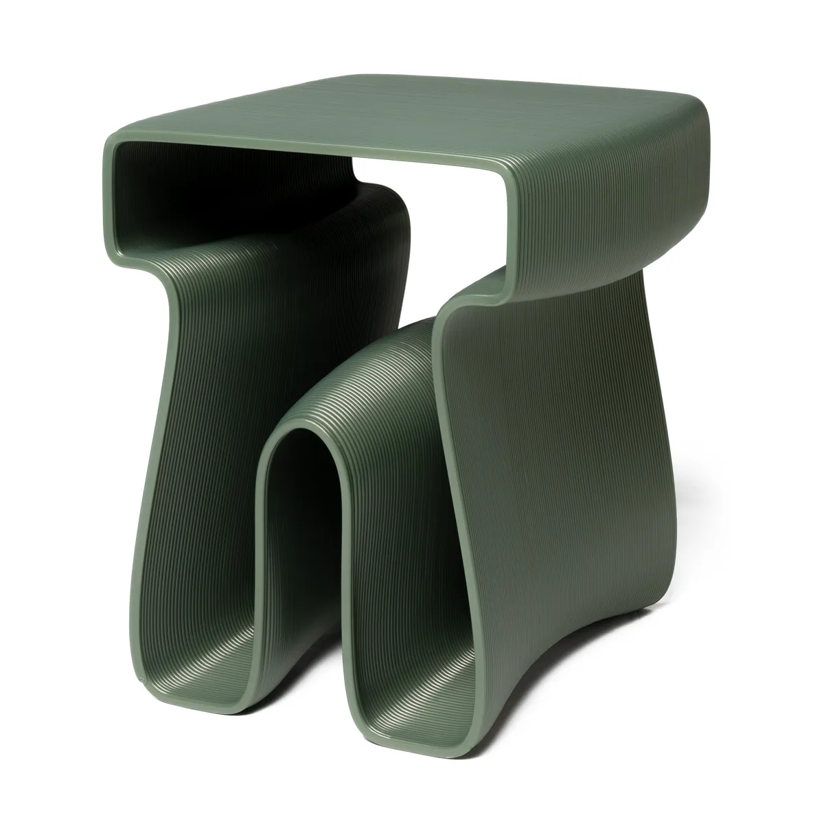 Ekbacken Studios Octopus sidobord 38x40 cm Olive