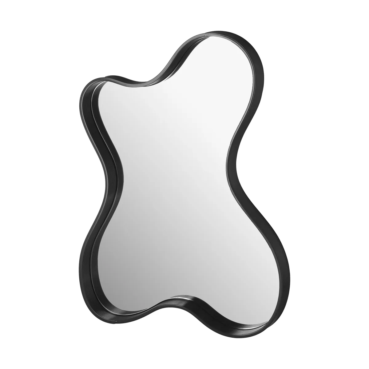 Ekbacken Studios Pebble spegel small 56x76 cm Black