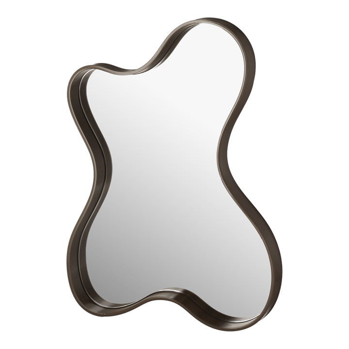 Pebble spegel small 56x76 cm - Chocolate - Ekbacken Studios