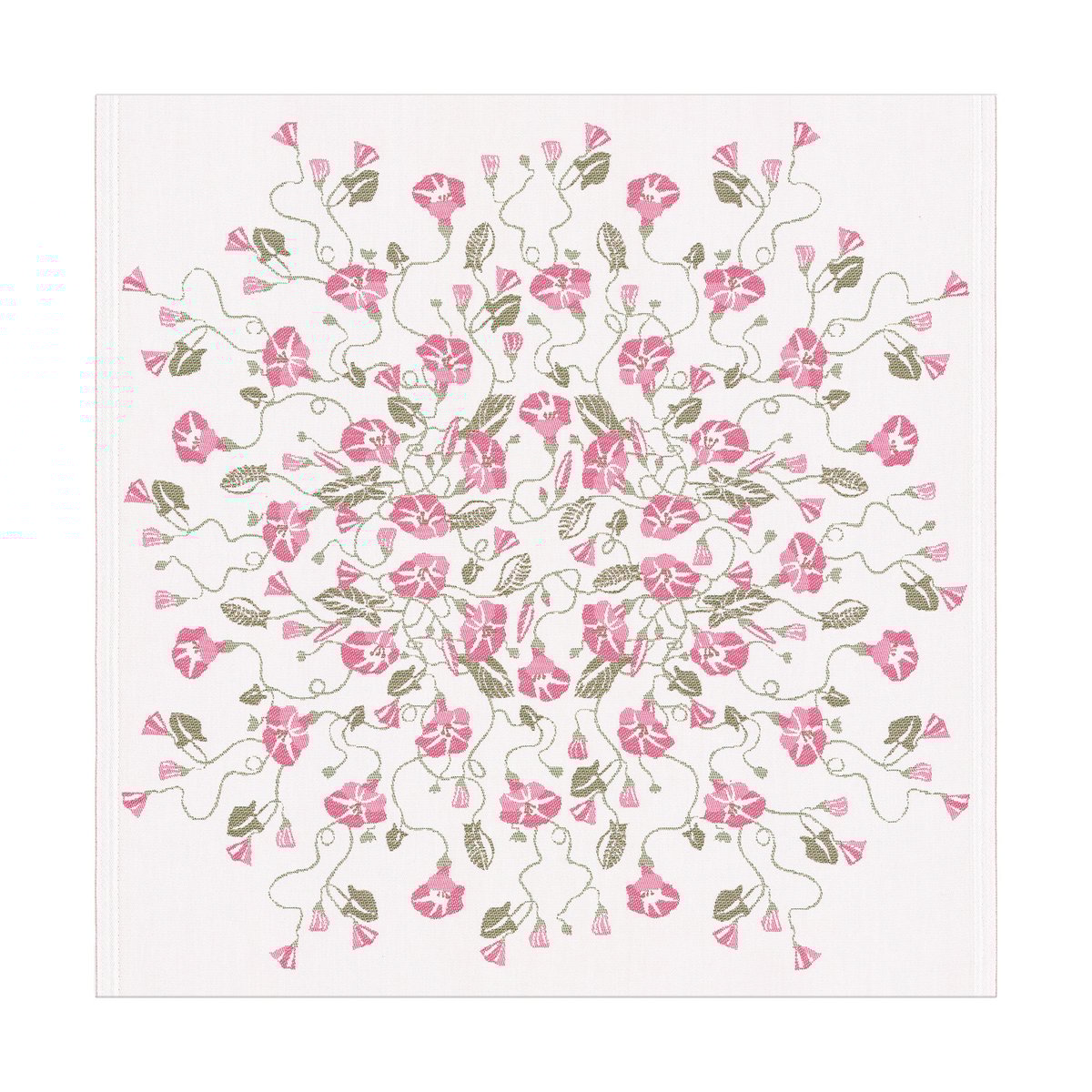 Ekelund Linneväveri Åkervinda bordsduk 75x75 cm Rosa