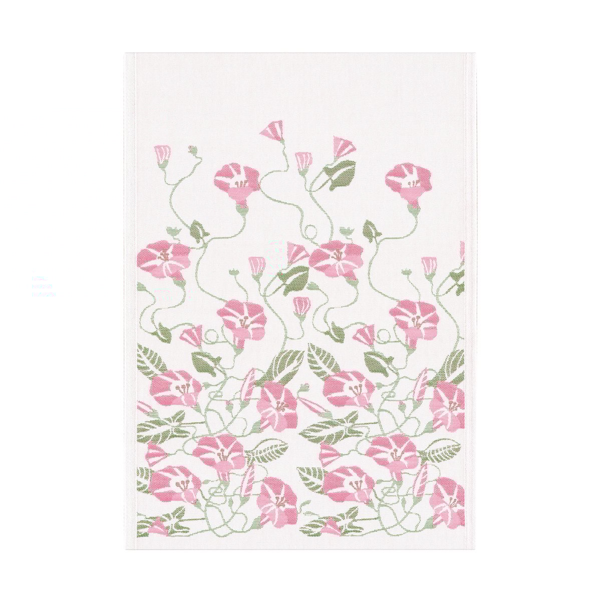 Ekelund Linneväveri Åkervinda kökshandduk 48x70 cm Rosa
