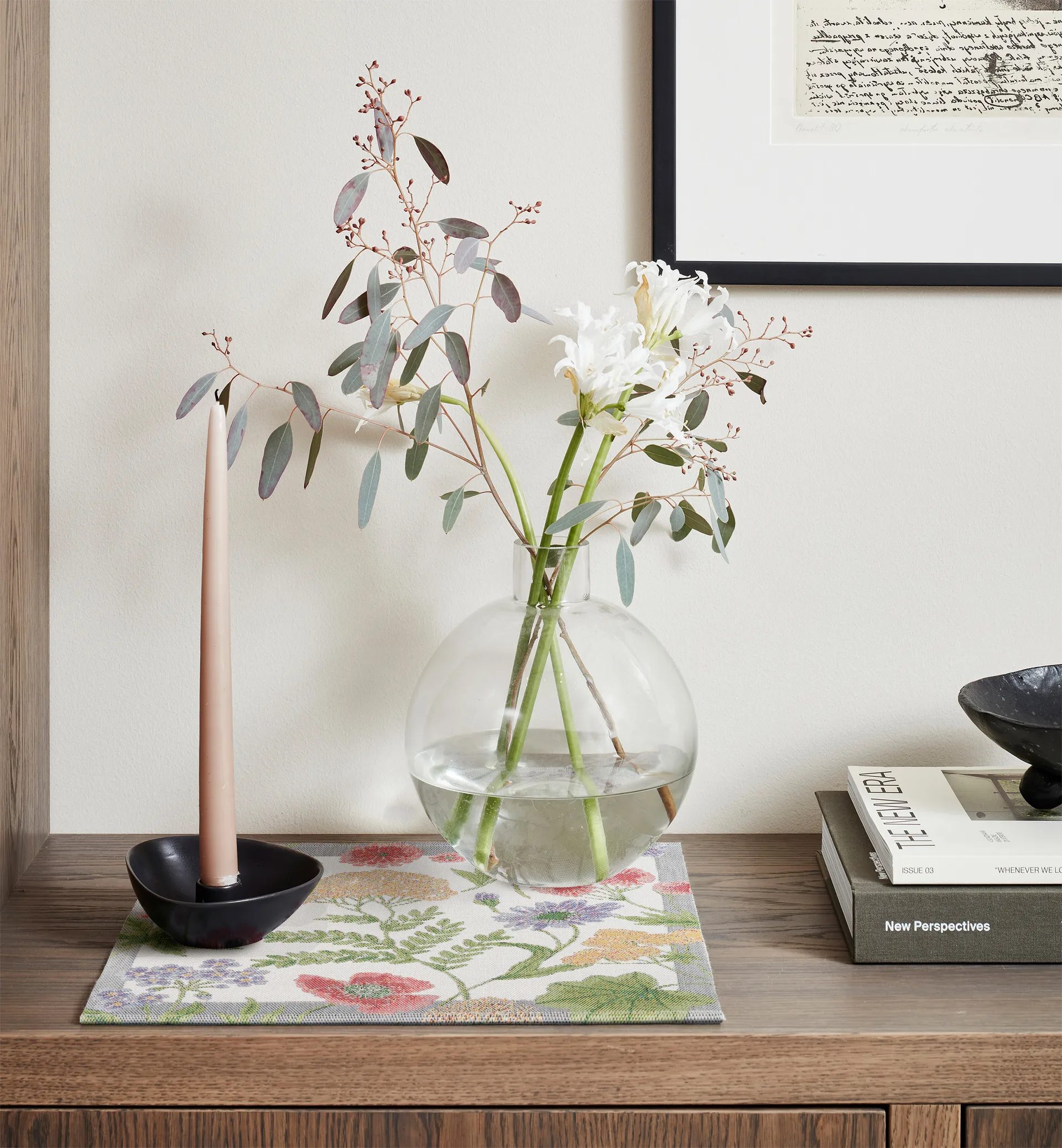 Ängsdröm servett 35x35 cm, Multi Ekelund Linneväveri