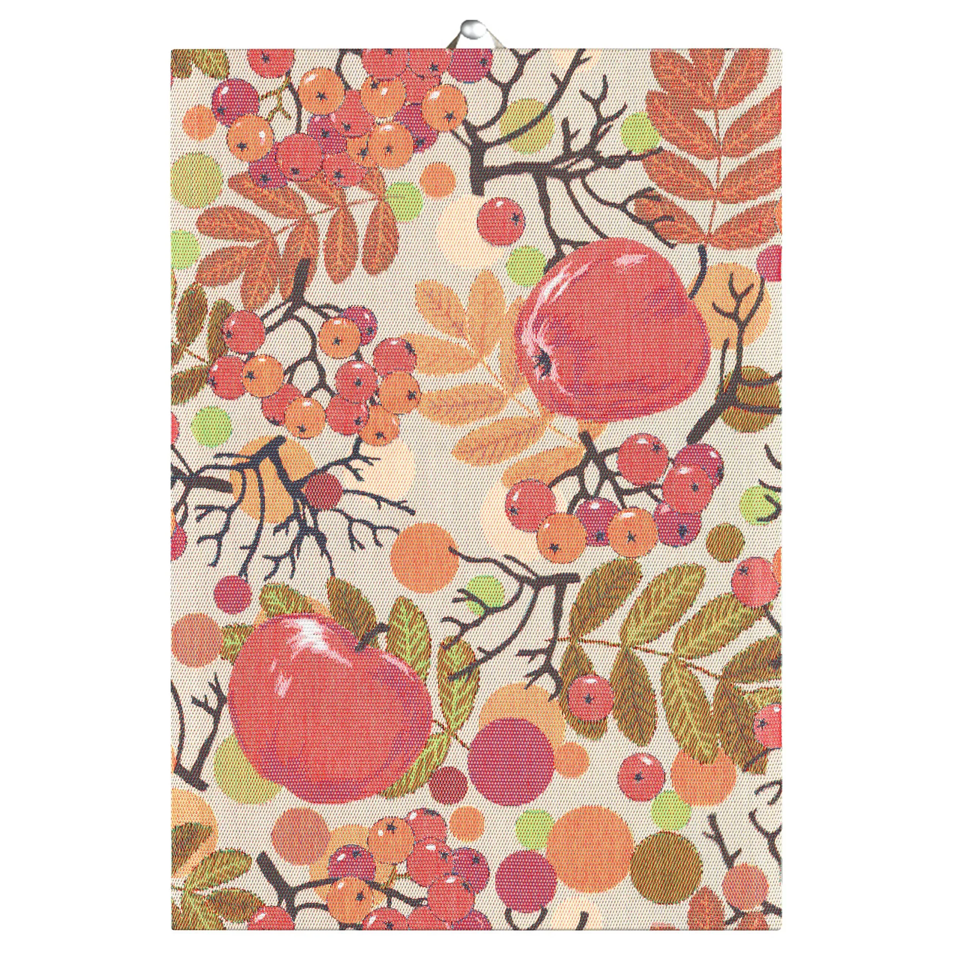 Äppelbär kökshandduk 35x50 cm, Multi Ekelund Linneväveri