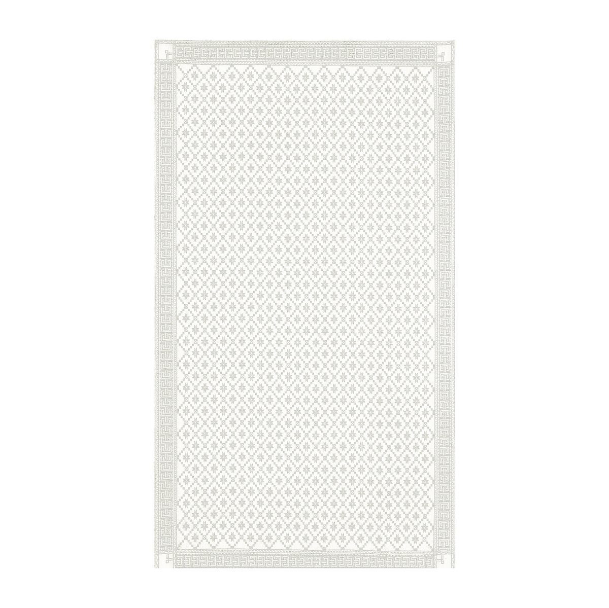 Ekelund Linneväveri Åttebladrose bordsduk beige 150x260 cm