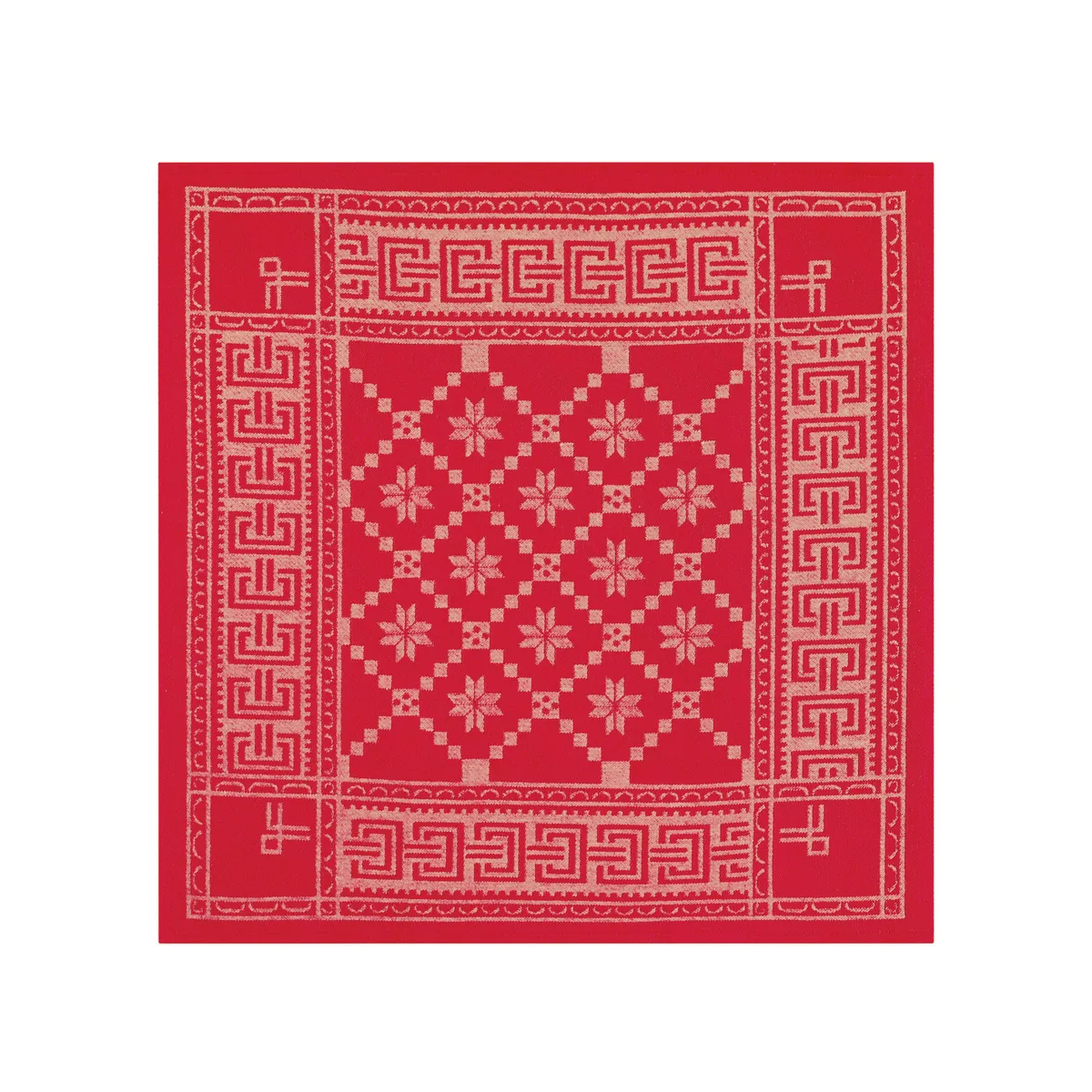 Ekelund Linneväveri Åttebladrose servett 50x50 cm