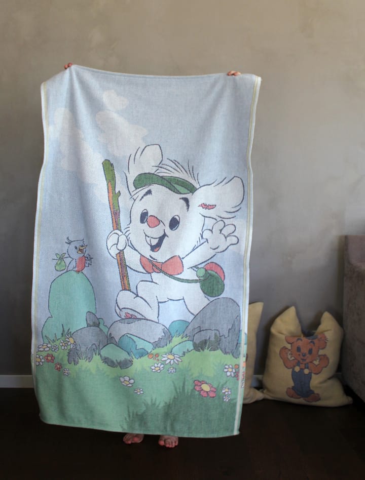 Äventyr barnfilt 72x105 cm, Multi Ekelund Linneväveri
