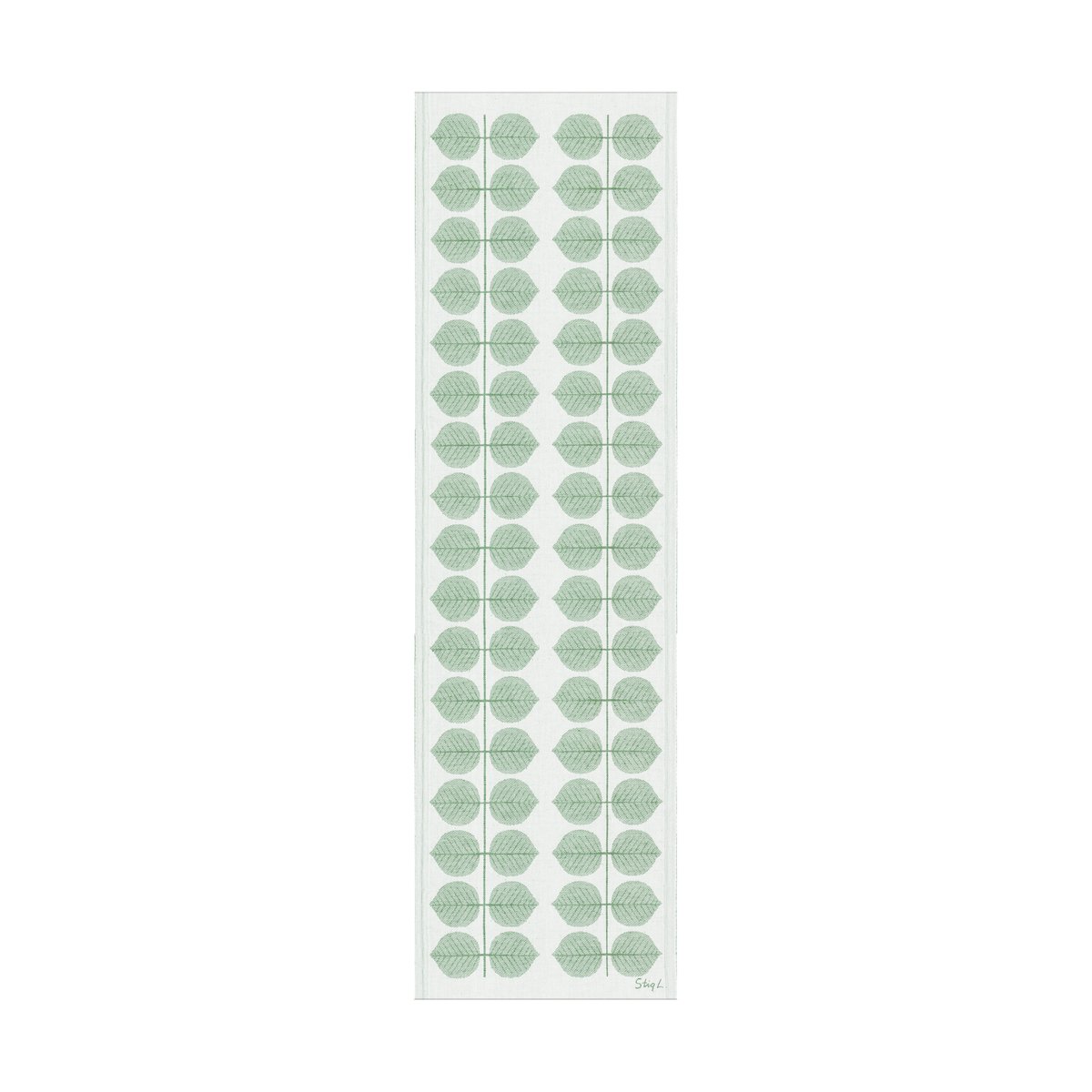 Ekelund Linneväveri Berså löpare 35x120 cm Grön | Skandinavisk Design | Löpare | Grön