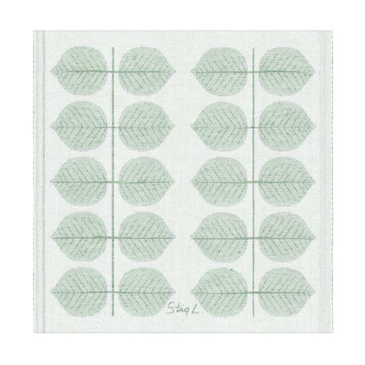 Berså servett 35x35 cm, Grön Ekelund Linneväveri