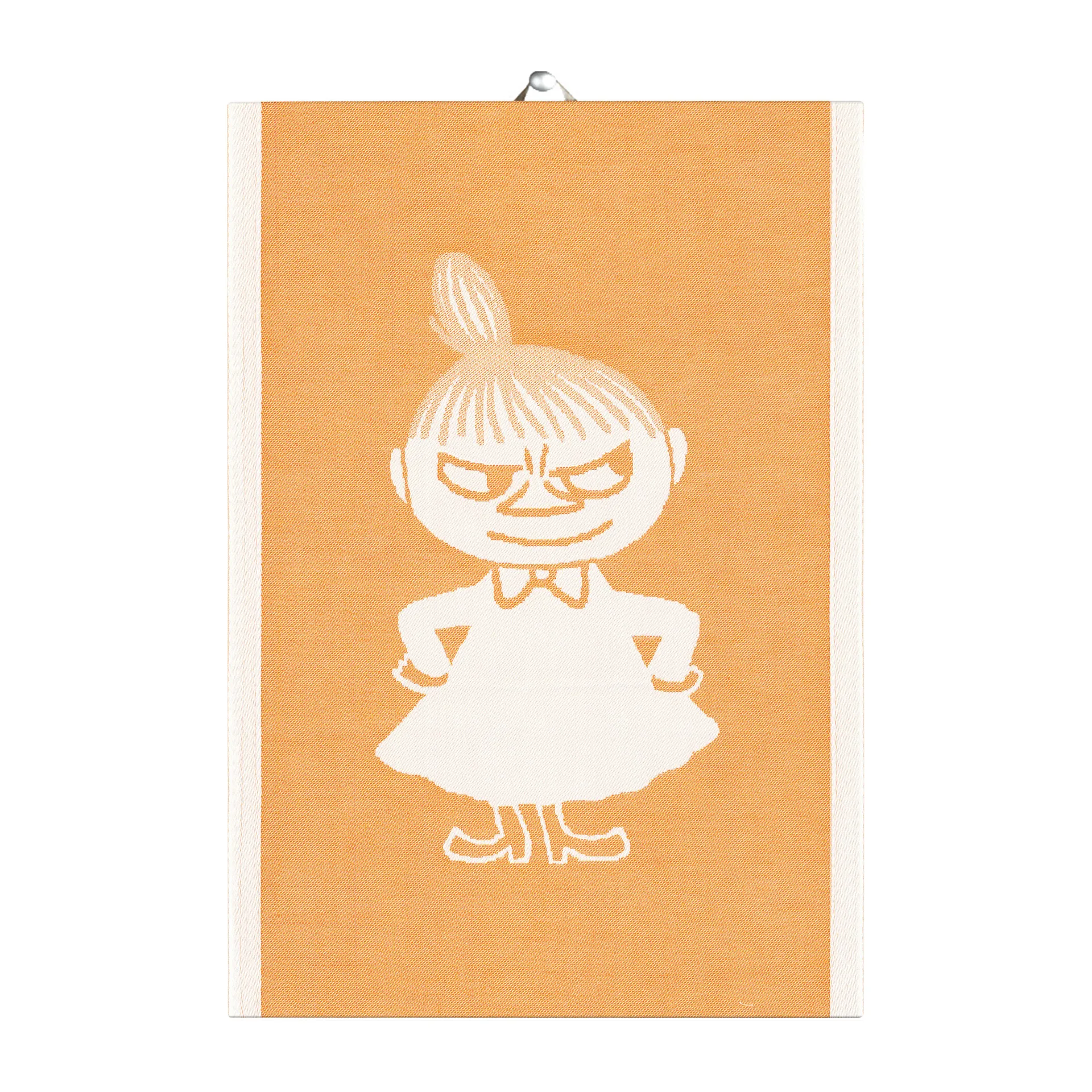 Big little My kökshandduk orange, 35x50 cm Ekelund Linneväveri