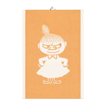 Big little My kökshandduk orange - 35x50 cm - Ekelund Linneväveri