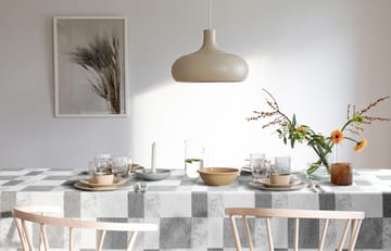 Block bordsduk 150x250 cm - Grå - Ekelund Linneväveri