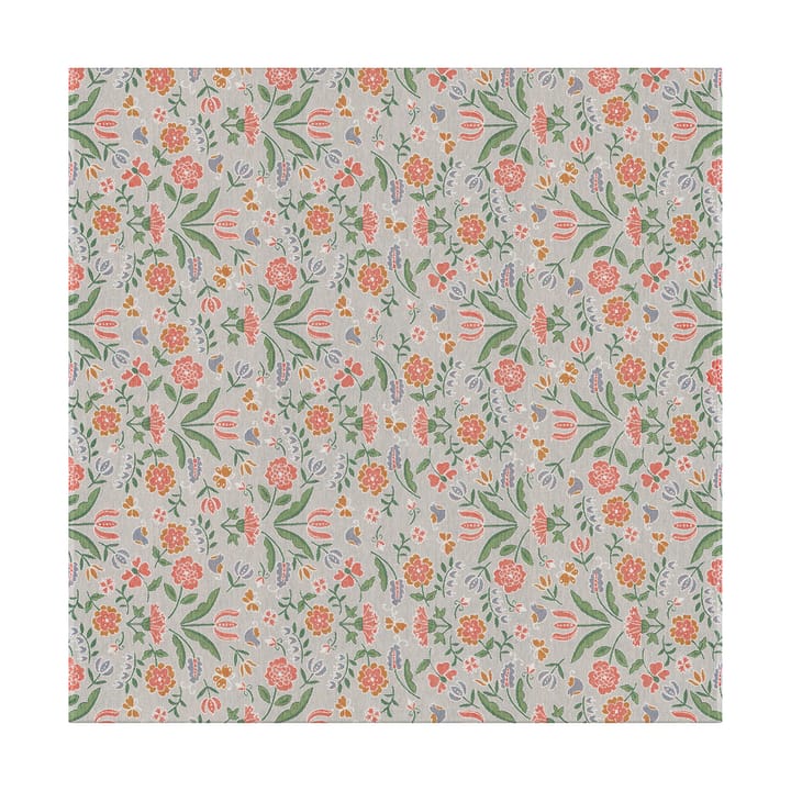 Blomglänta bordsduk 145x145 cm - Multi - Ekelund Linneväveri