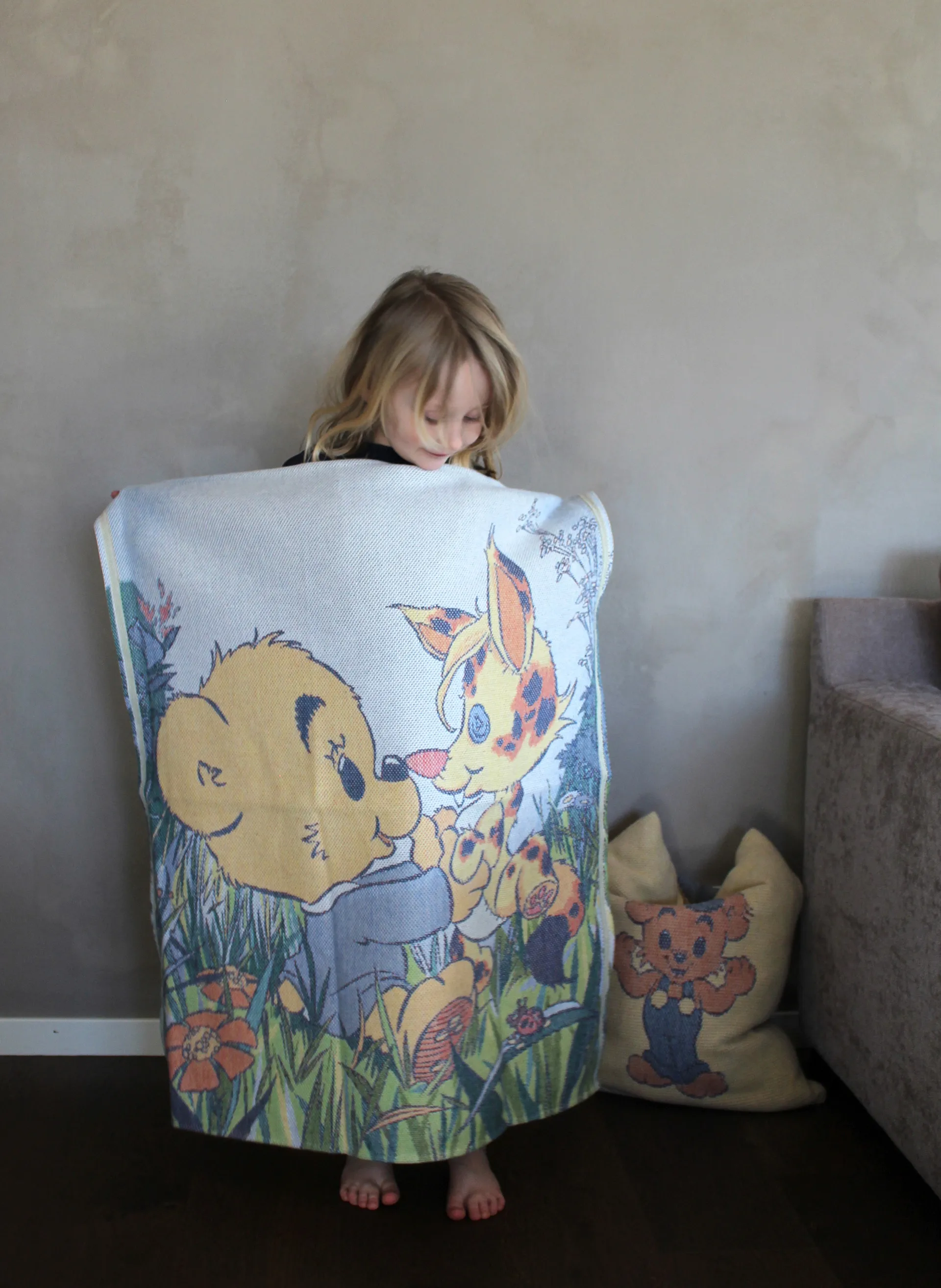 Brumma babyfilt 70x75 cm, Multi Ekelund Linneväveri