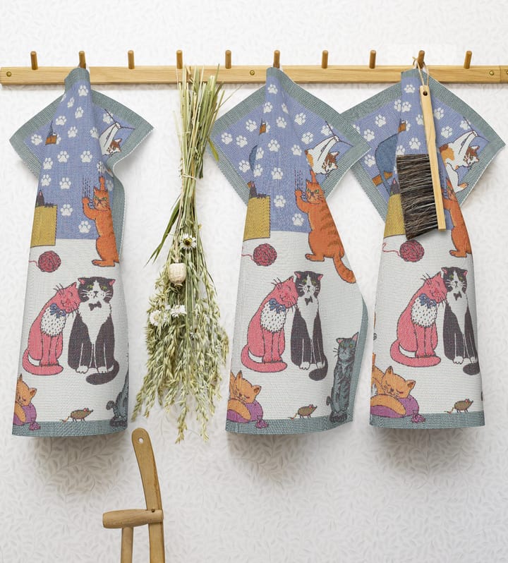 Cats fun kökshandduk, 35x50 cm Ekelund Linneväveri