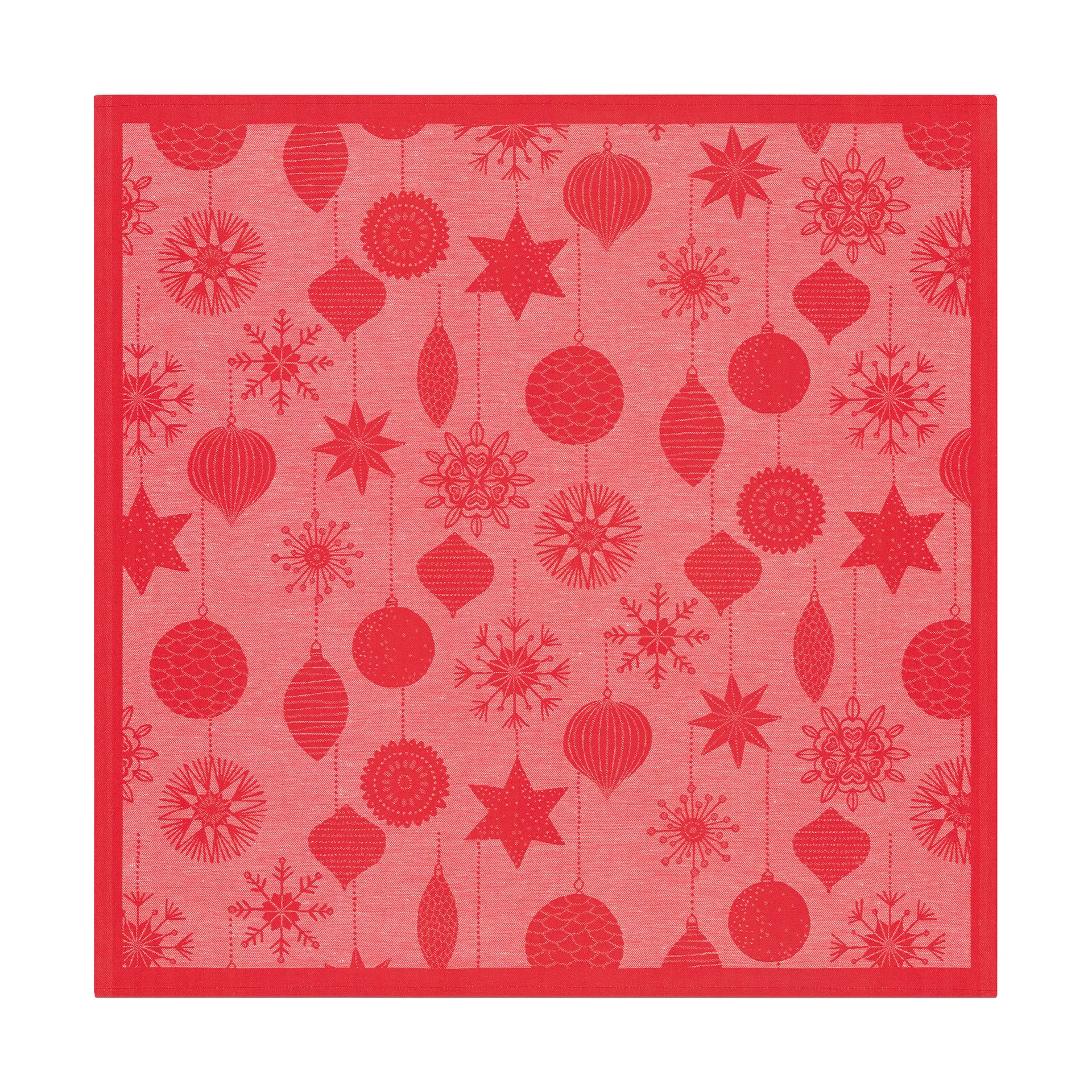 Dekoration bordsduk, 80x80 cm Ekelund Linneväveri