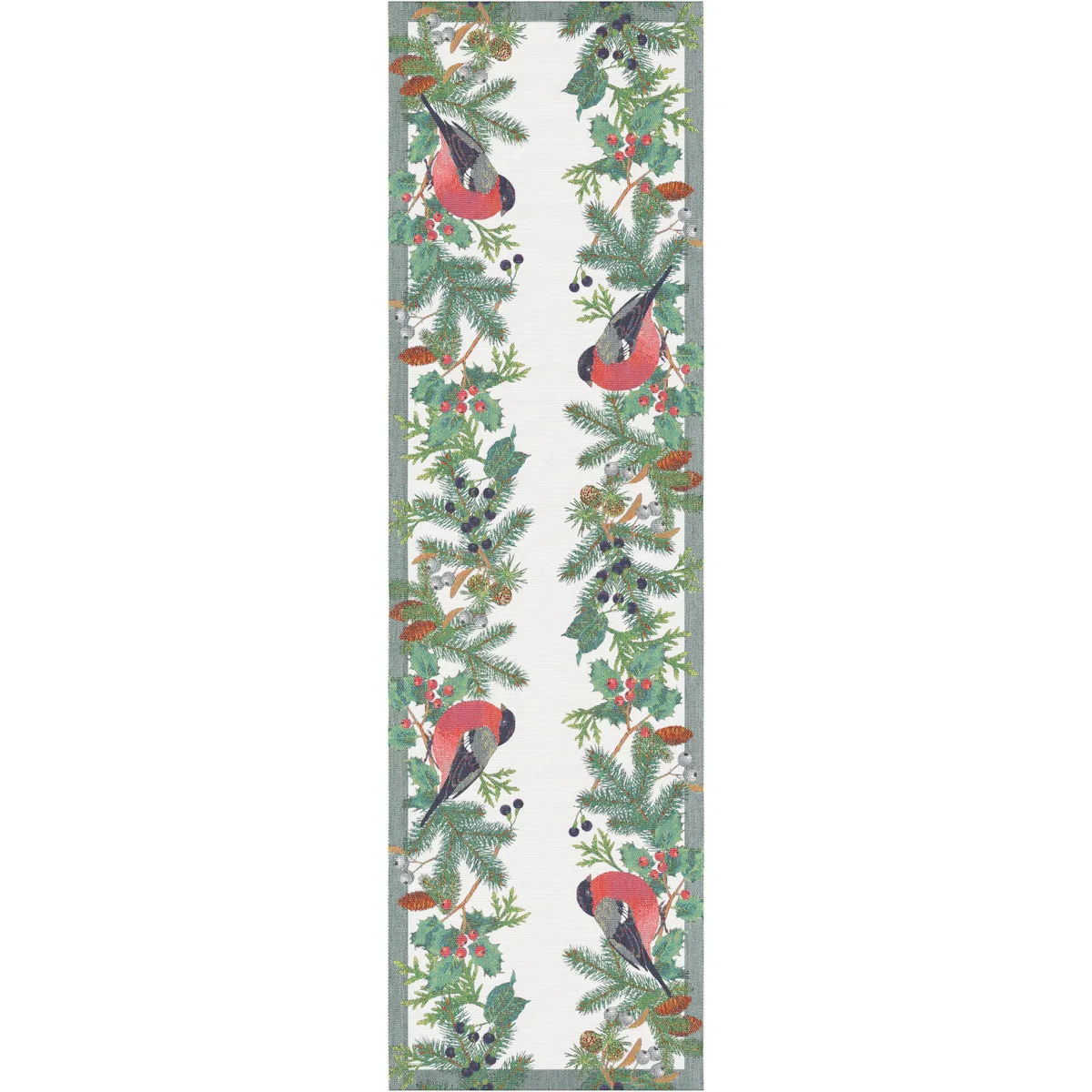 Ekelund Linneväveri Domherre bordslöpare 35x120 cm Multi