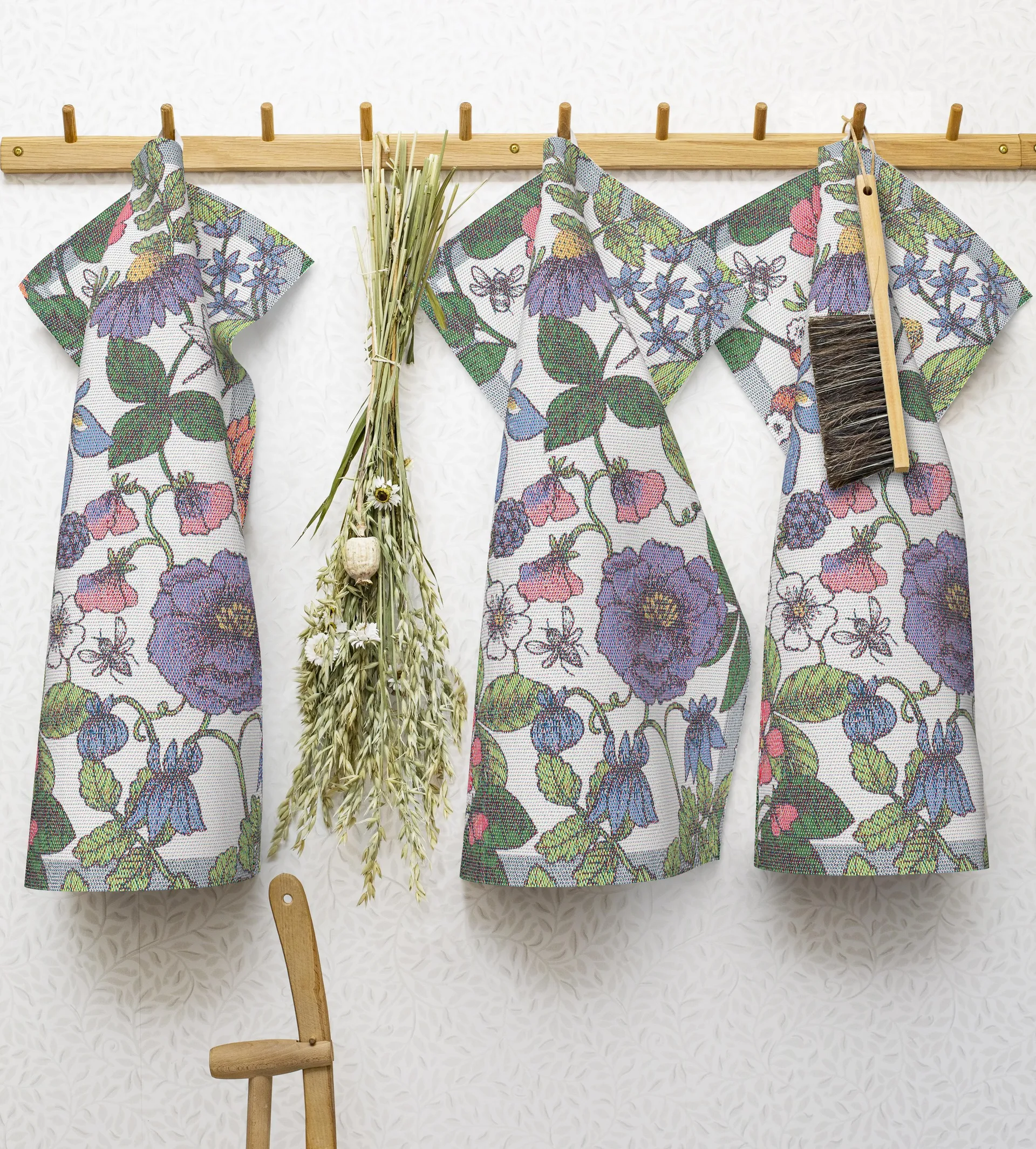 Flora kökshandduk, 35x50 cm Ekelund Linneväveri