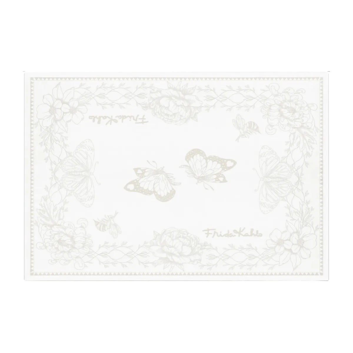 Ekelund Linneväveri Frida Kahlo babyfilt 72x105 cm Belleza