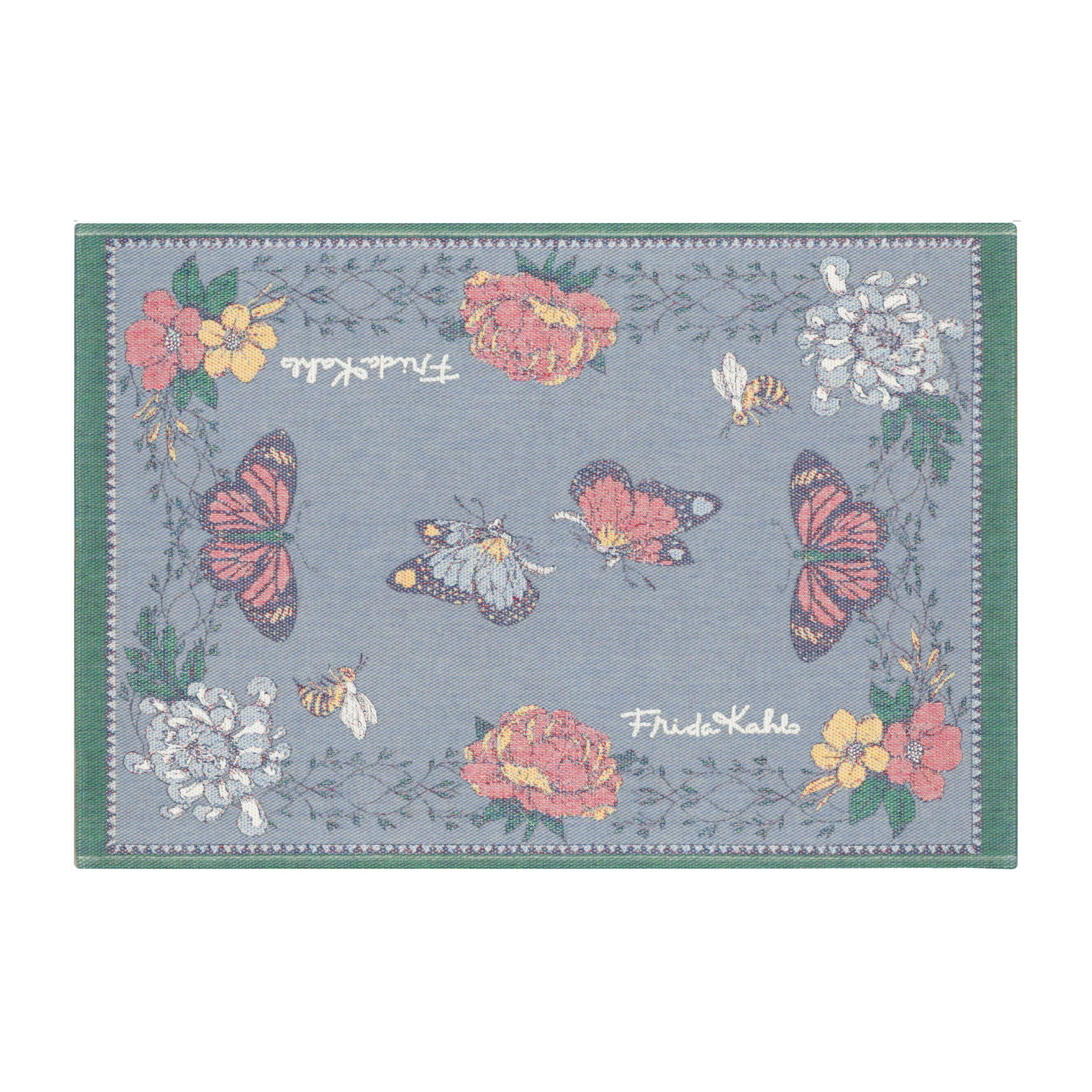 Frida Kahlo babyfilt 72x105 cm, Vida Ekelund Linneväveri