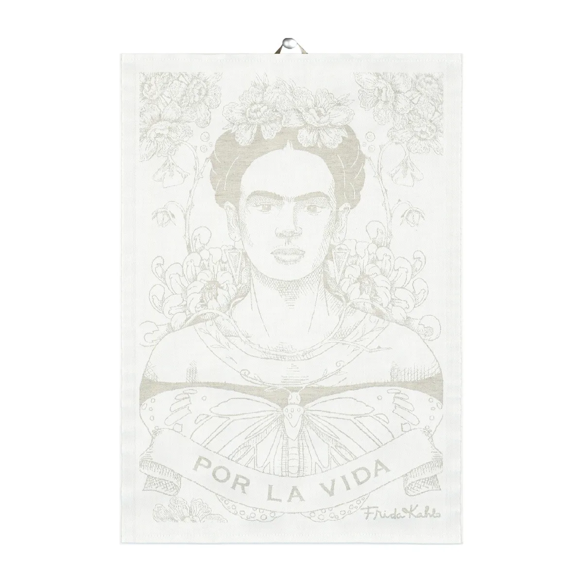 Ekelund Linneväveri Frida Kahlo kökshandduk 35x50 cm Belleza