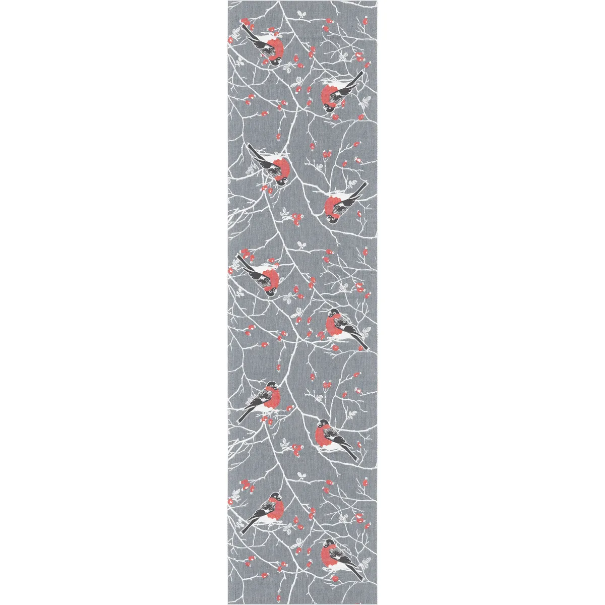 Ekelund Linneväveri Frostkvist bordslöpare 35x140 cm Grå