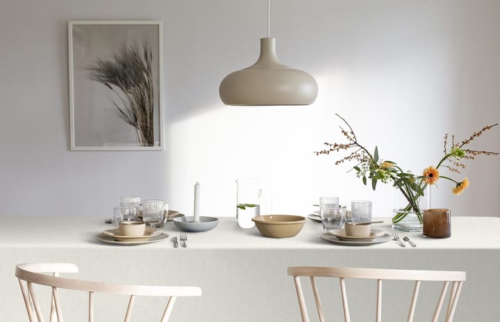 Gåsöga bordsduk oblekt, 150x350 cm Ekelund Linneväveri