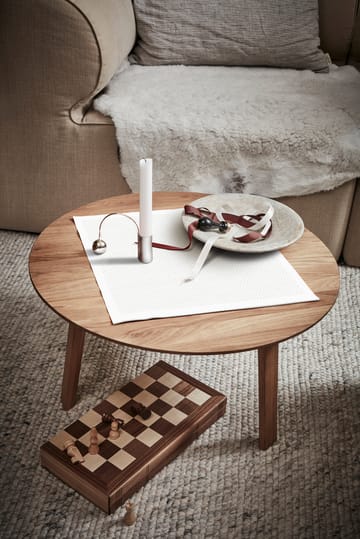 Gåsöga servett blekt - 35x35 cm - Ekelund Linneväveri
