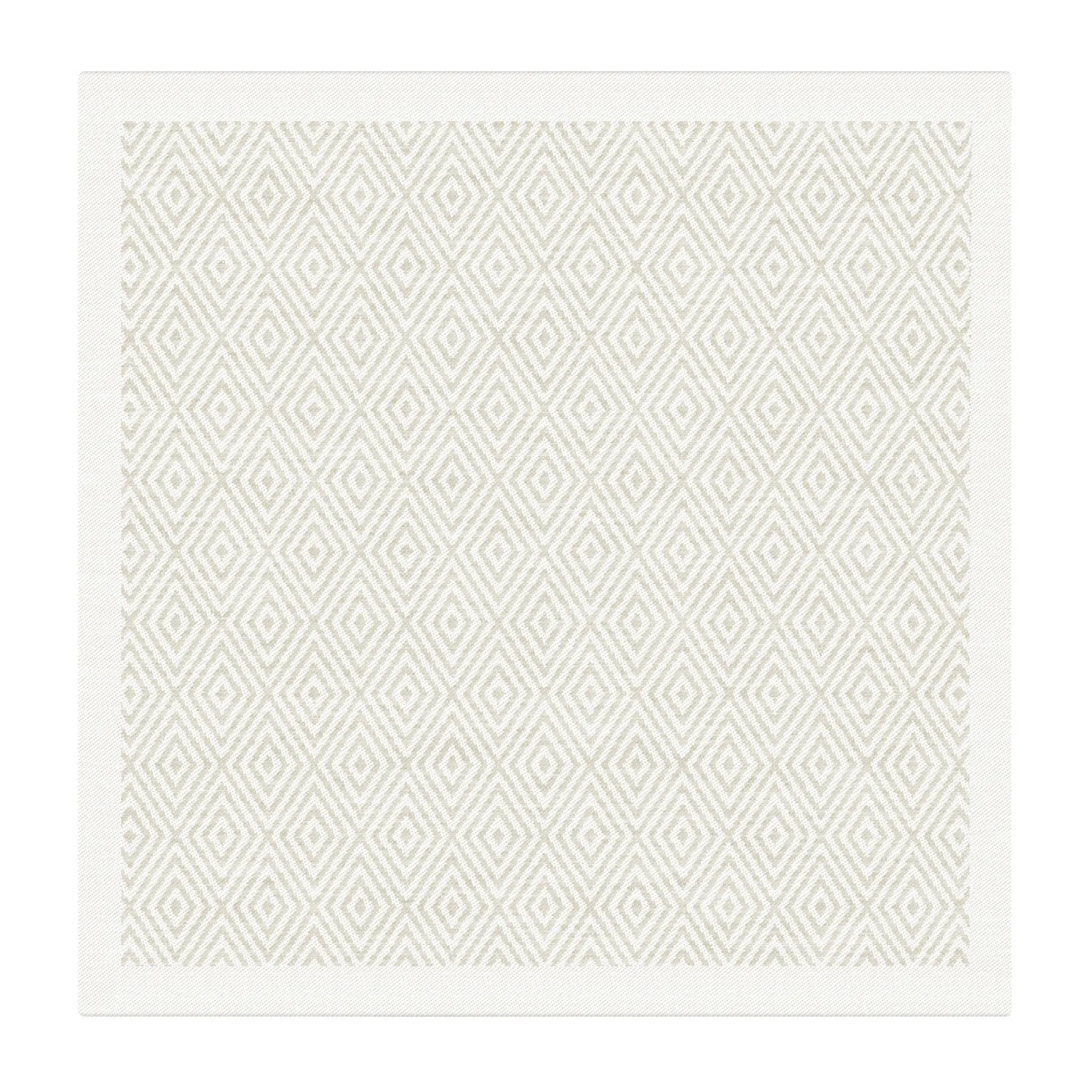 Gåsöga servett oblekt, 35x35 cm Ekelund Linneväveri