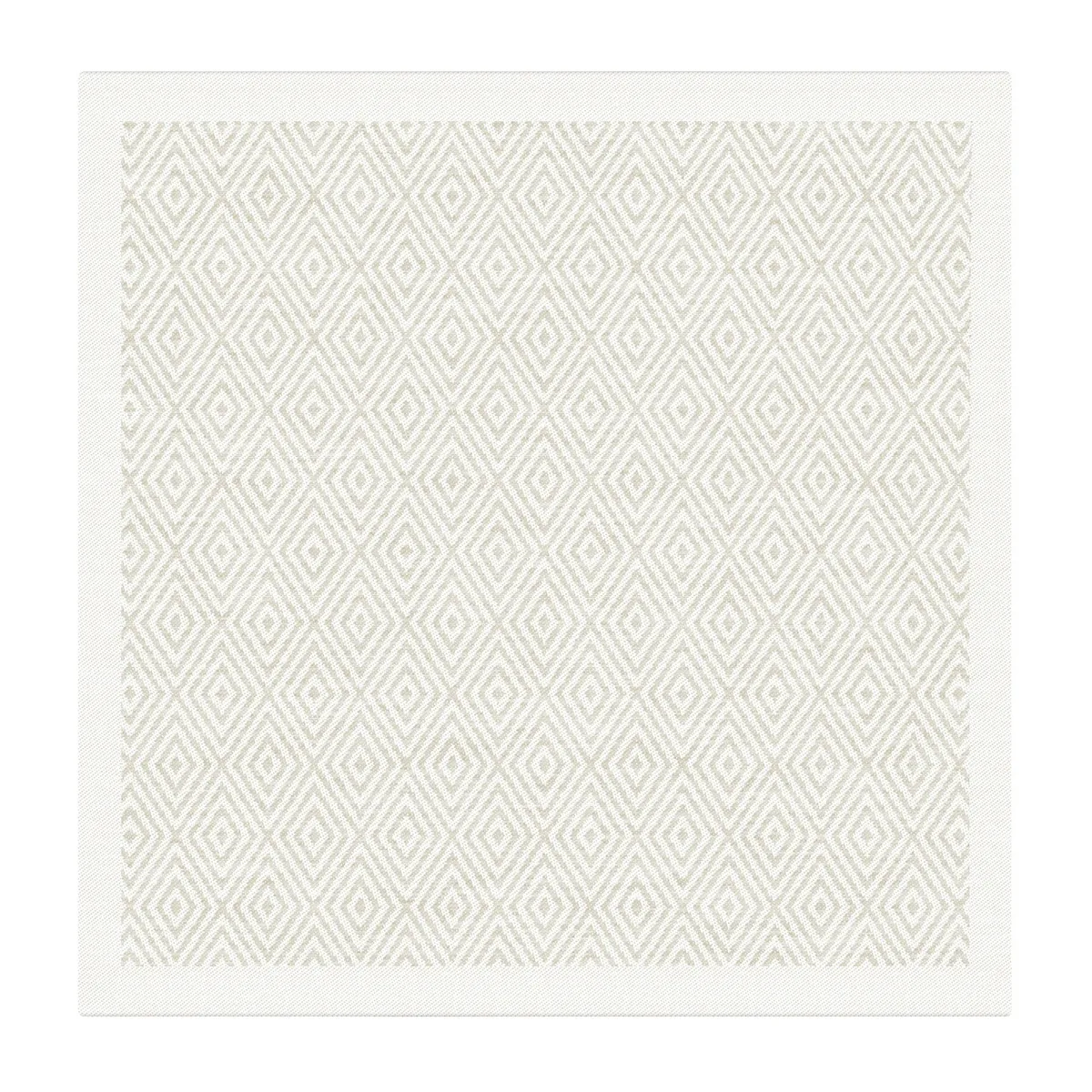 Ekelund Linneväveri Gåsöga servett oblekt 35x35 cm