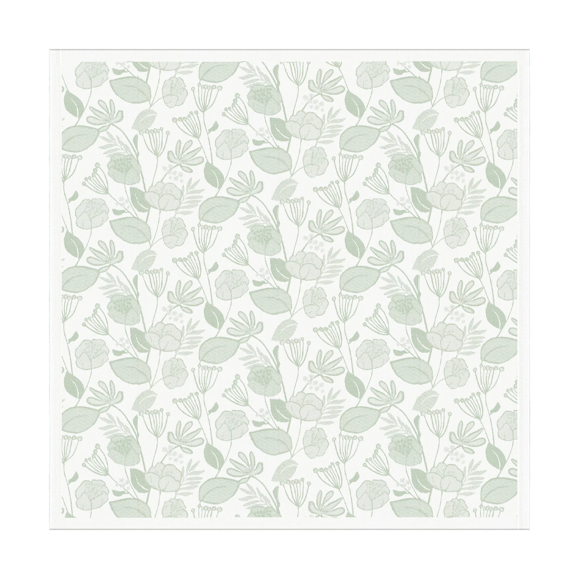 Grönska bordsduk 75x75 cm, Grön Ekelund Linneväveri