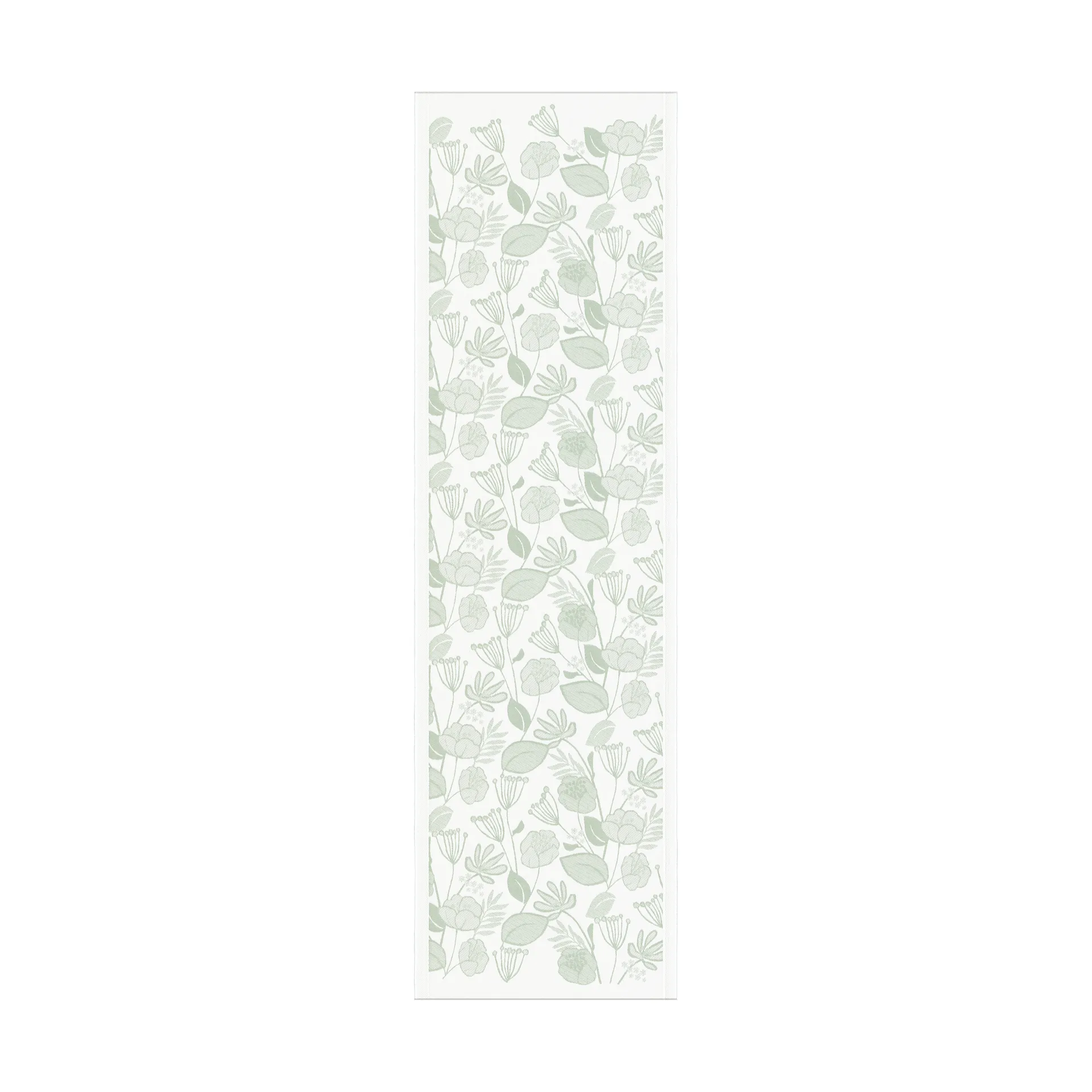 Grönska bordslöpare 35x120 cm, Grön Ekelund Linneväveri