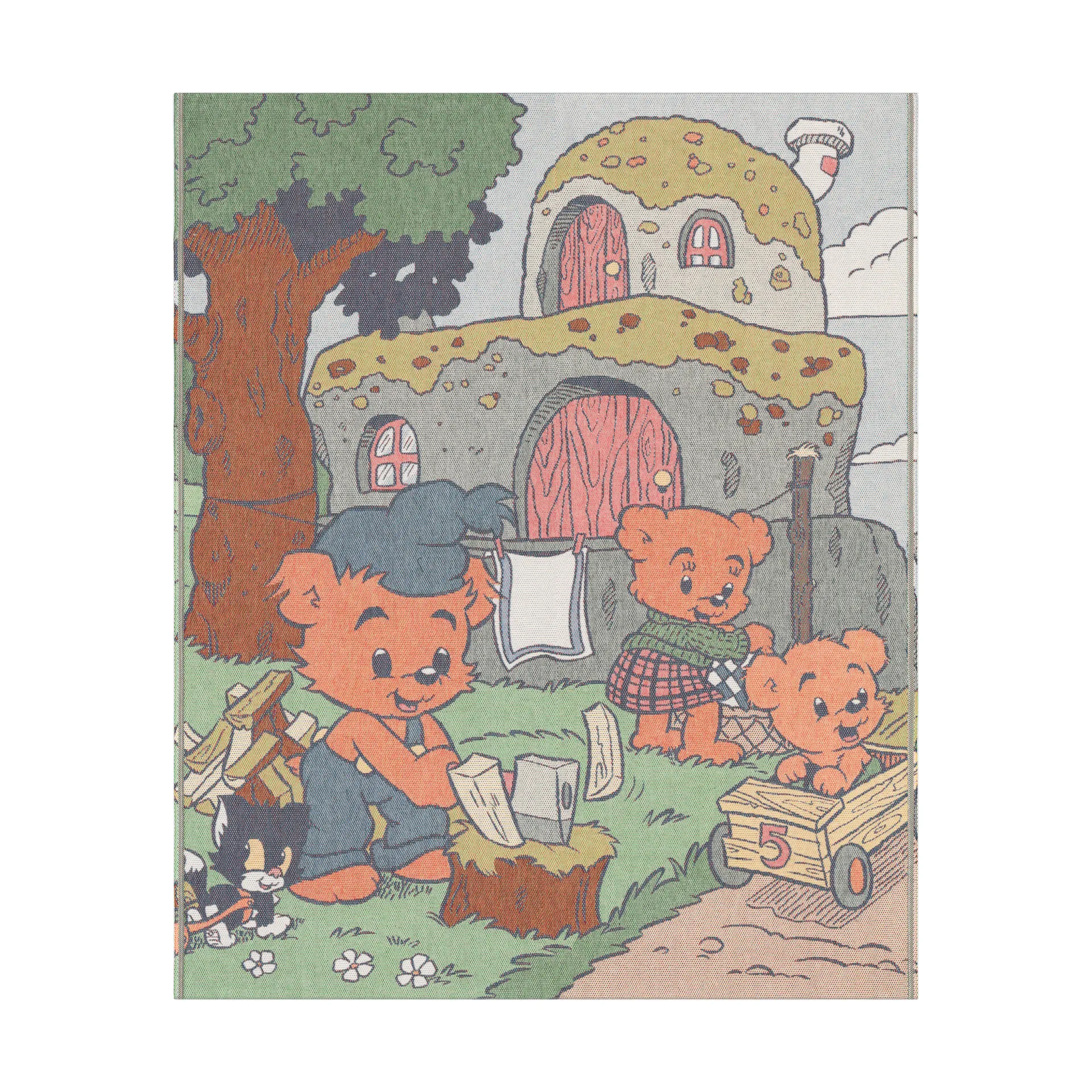 Hem ljuva hem filt 140x170 cm, Multi Ekelund Linneväveri