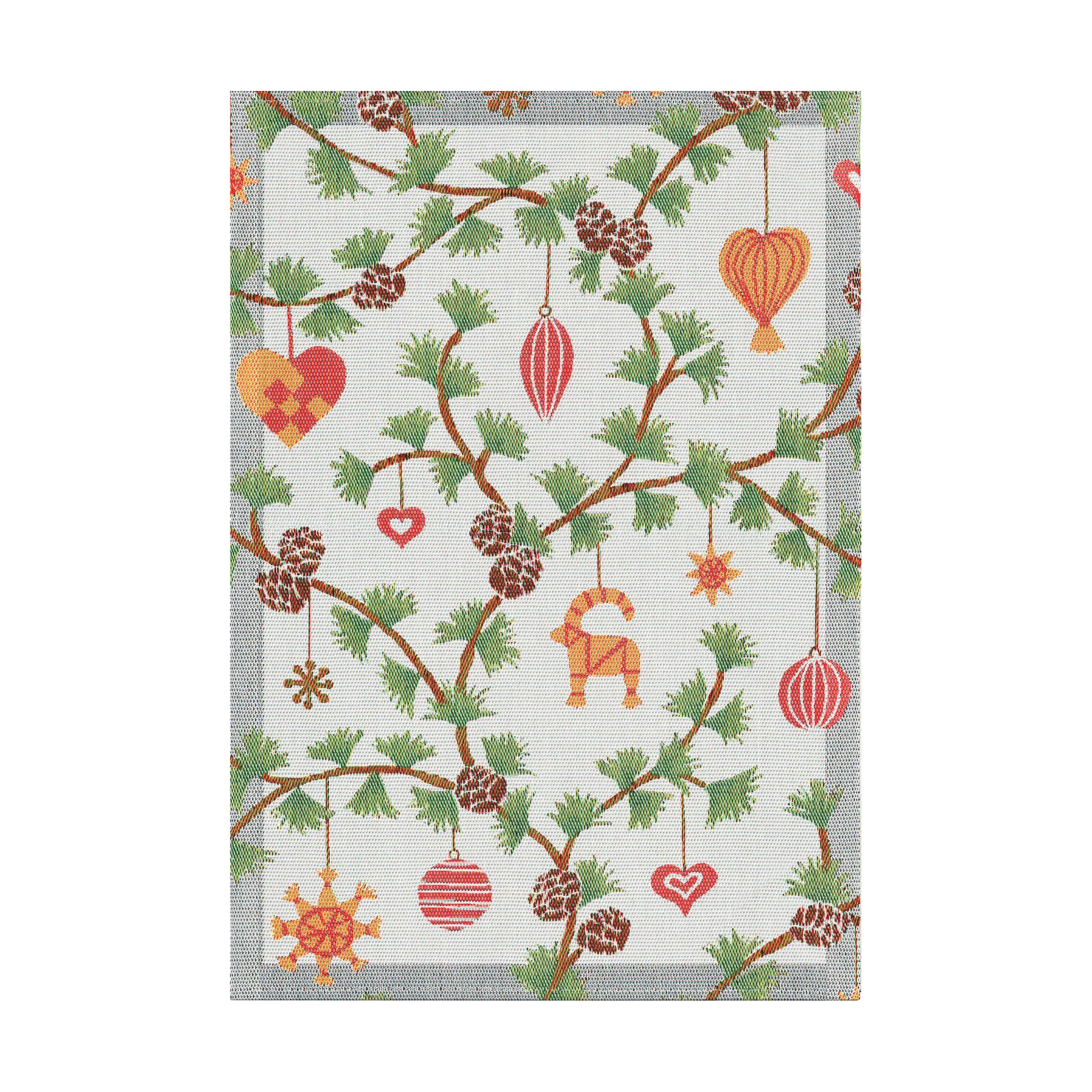 Julefröjd kökshandduk 35x50 cm, Multi Ekelund Linneväveri